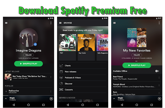 Download apk spotify premium free